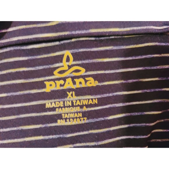 Prana Alicia Pullover Top Green/Black Size  XL - Picture 3 of 9
